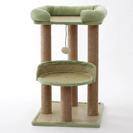 Oliver Rattan Cat Tree Bed