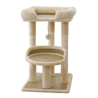 Oliver Rattan Cat Tree Bed