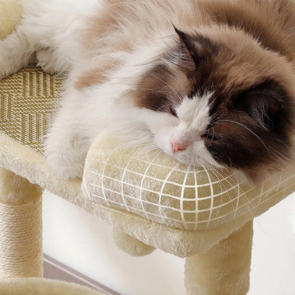 Oliver Rattan Cat Tree Bed