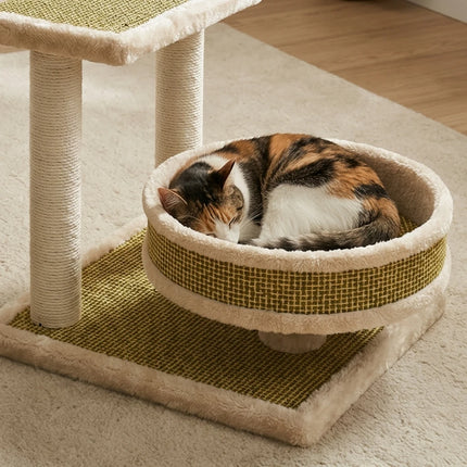 Milo Rattan Cat Tree Tower